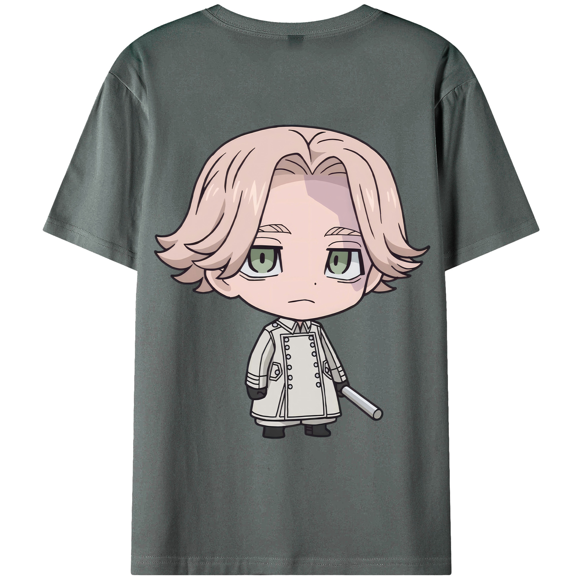 （画像用） 東京リベンジャーズ Tokyo Revengers 綿100％ メンズ半袖Tシャツ（バックプリント） 通気性